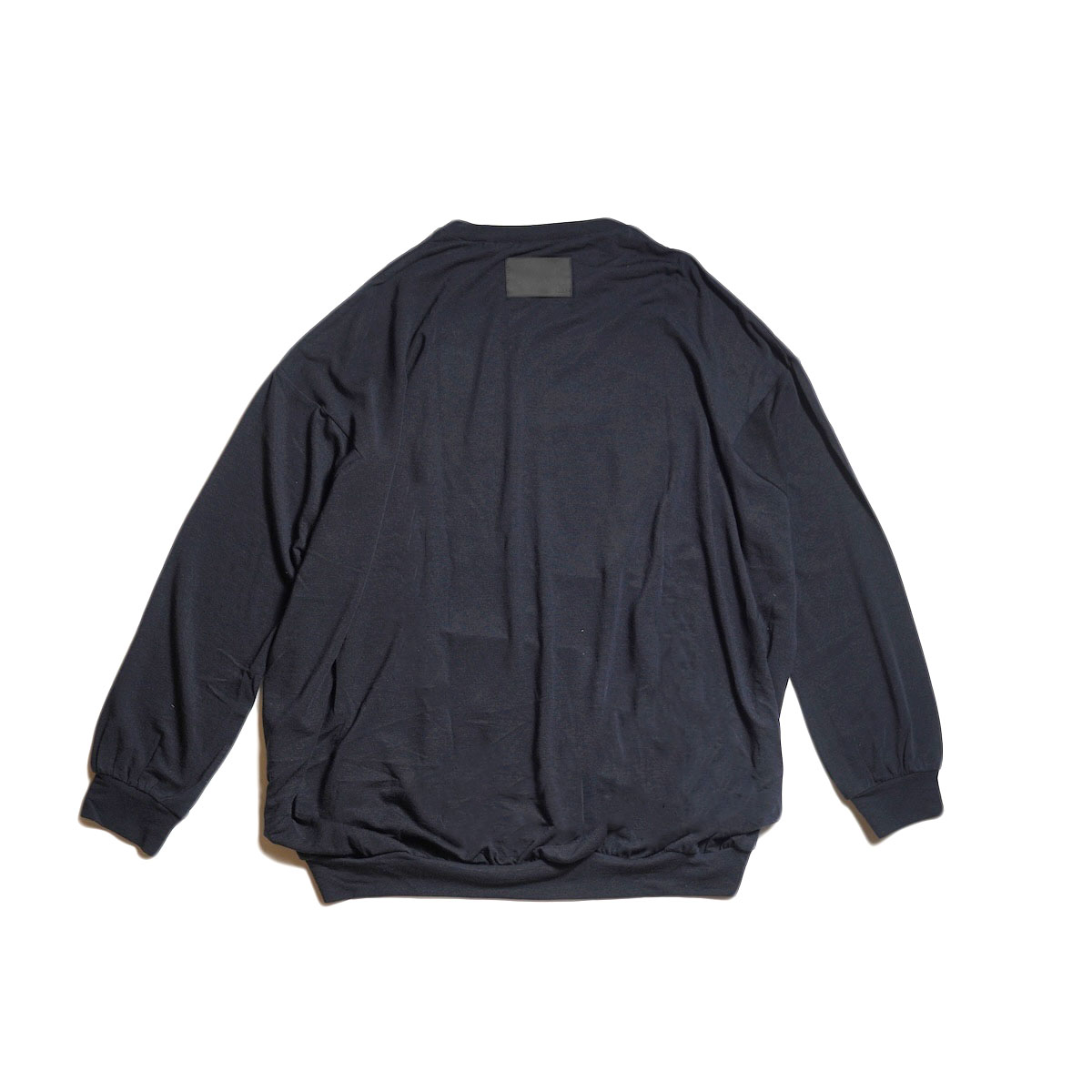 COGTHEBIGSMOKE / MACY NARROW SLV CREW NECK TOP (Navy)