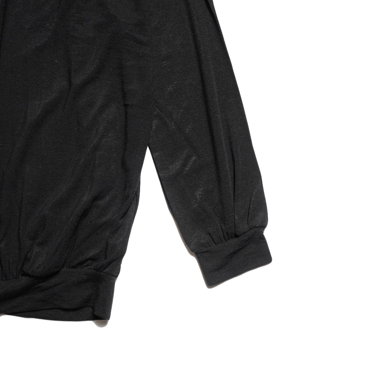 COGTHEBIGSMOKE / MYRA NARROW SLV HIGH NECK (Black)