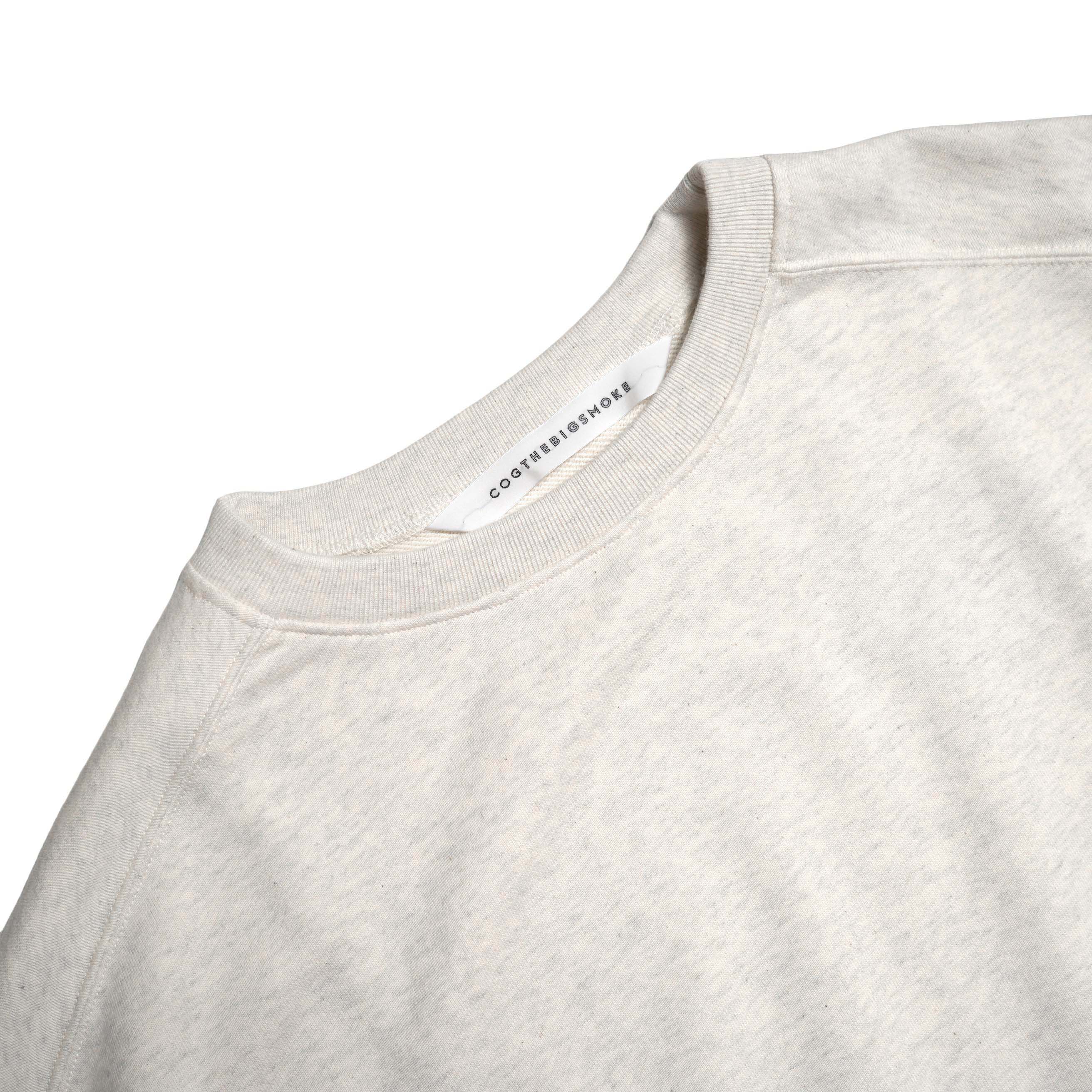 COGTHEBIGSMOKE / NANCY TOP (Ice Gray) ネック