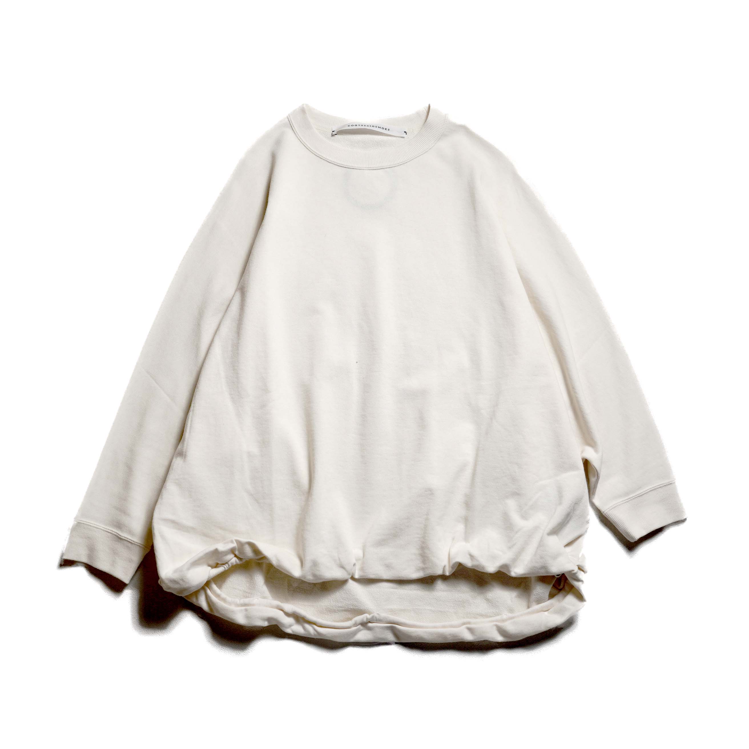 COGTHEBIGSMOKE / NAOMI STINGRAY TOP (Milk) 正面