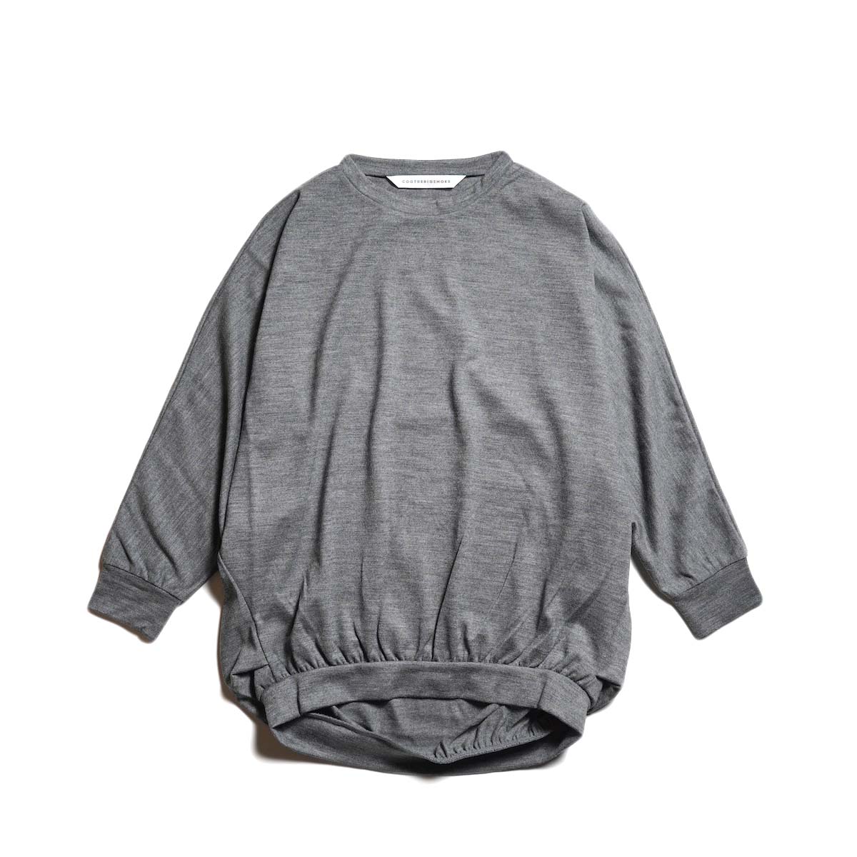 COGTHEBIGSMOKE / ONIX CREW NECK TOP (Charcoal)