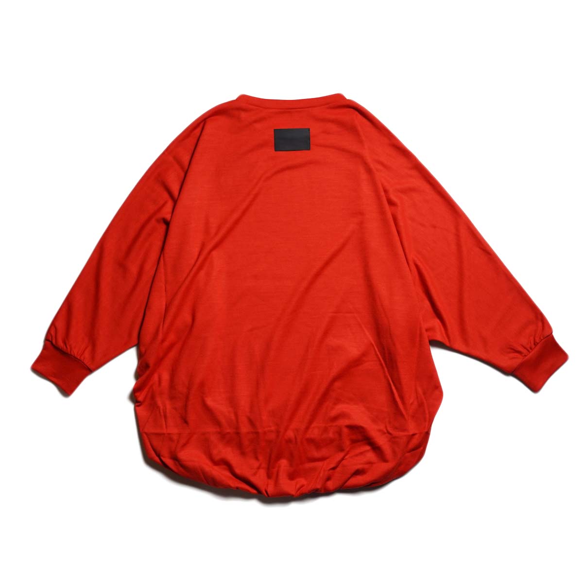 COGTHEBIGSMOKE / ONIX CREW NECK TOP (Scarlet) 背面