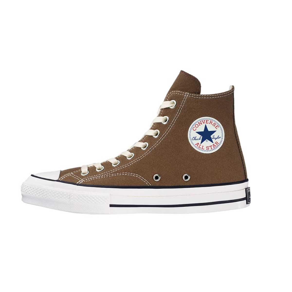 brown converse hi top
