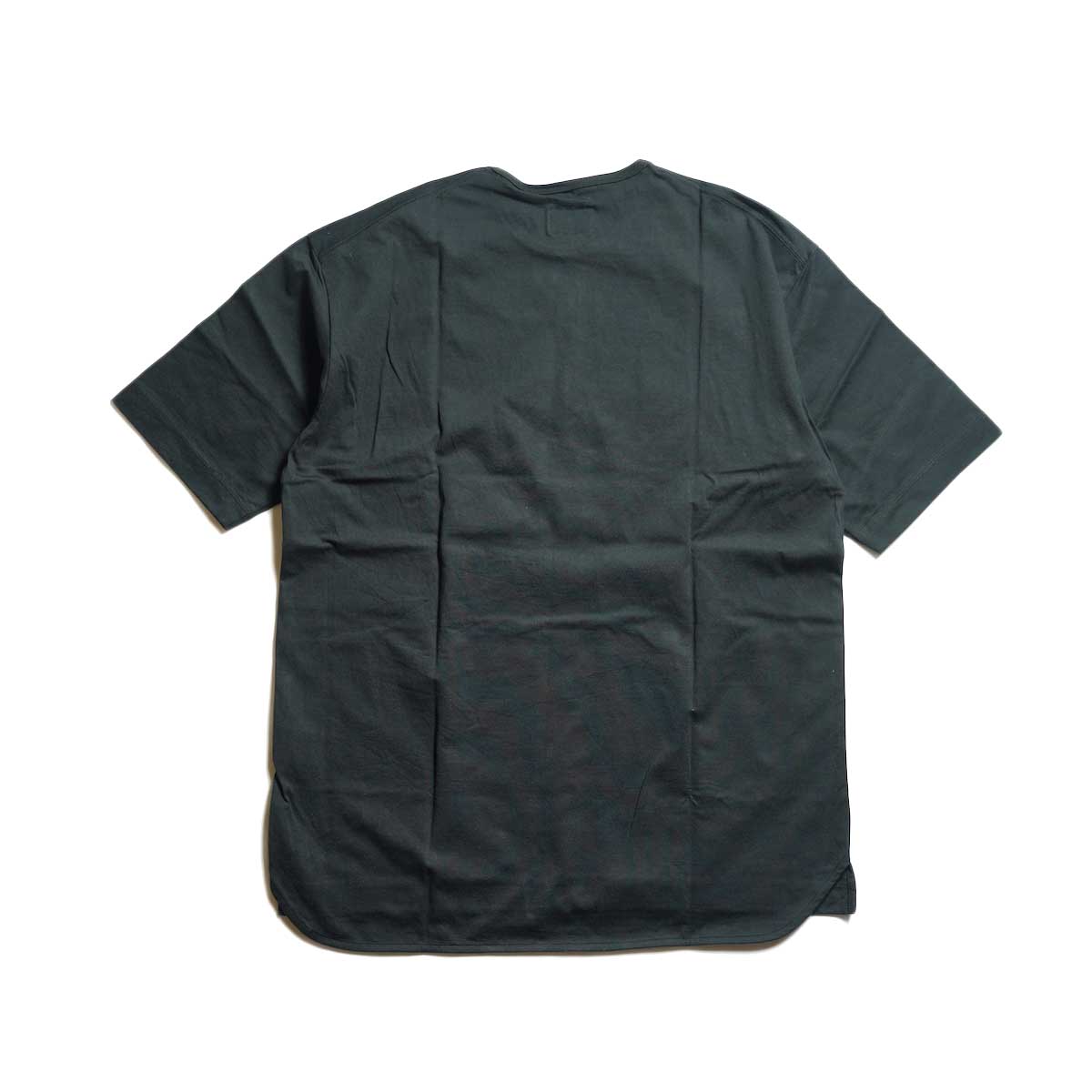CURLY&Co. / TRIPLE STITCHED S/S TEE (Black)