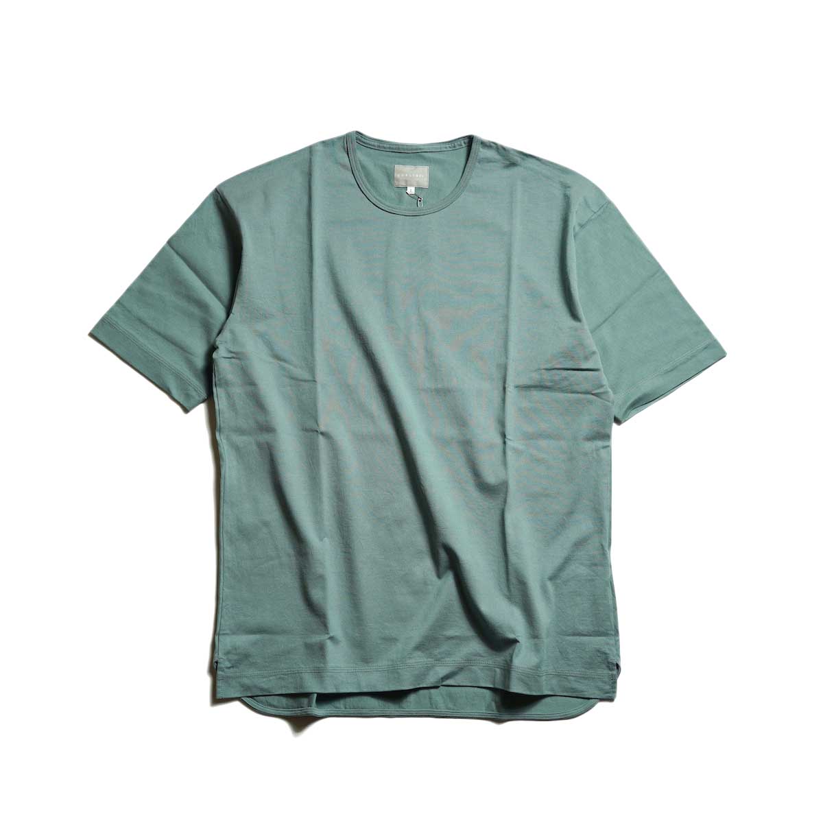 CURLY&Co. / TRIPLE STITCHED S/S TEE (Dull Green)