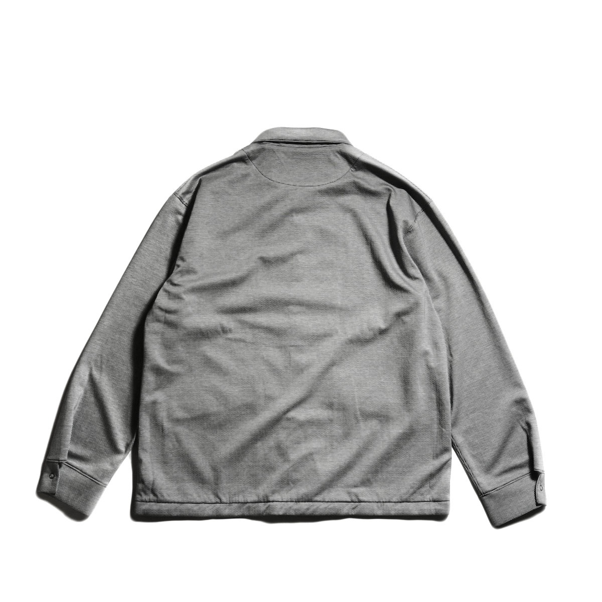 新品 CURLY HOUNDSTOOTH COACH SHIRT JACKET PRODUCTS | 質のいい服やジェンダーレス・ドメスティック