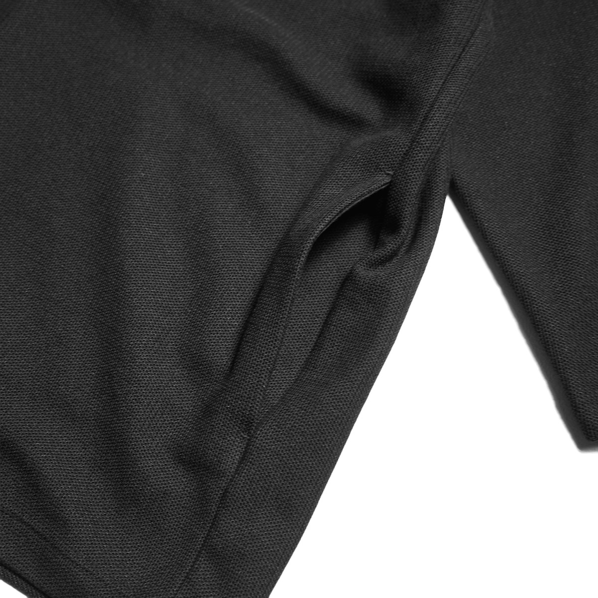 CURLY&Co. / SEED STITCH KNIT Q/S CARDIGAN (Black) ポケット
