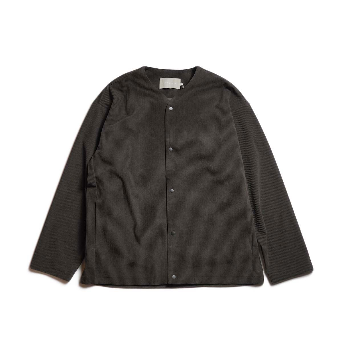 CURLY&amp;Co. / TRICOT CORDUROY SNAP BUTTON CARDIE (Cacao)