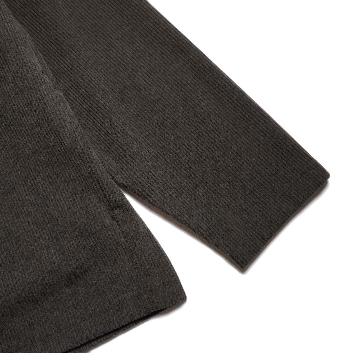 CURLY&Co. / TRICOT CORDUROY SNAP BUTTON CARDIE (Cacao) 袖