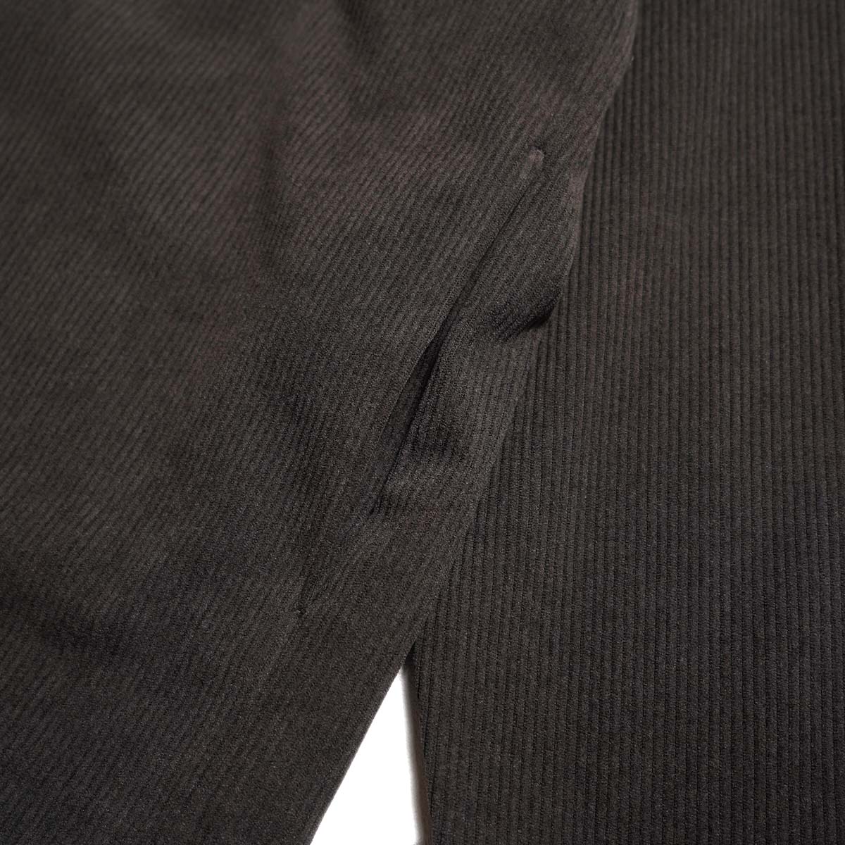 CURLY&Co. / TRICOT CORDUROY SNAP BUTTON CARDIE (Cacao) シームポケット