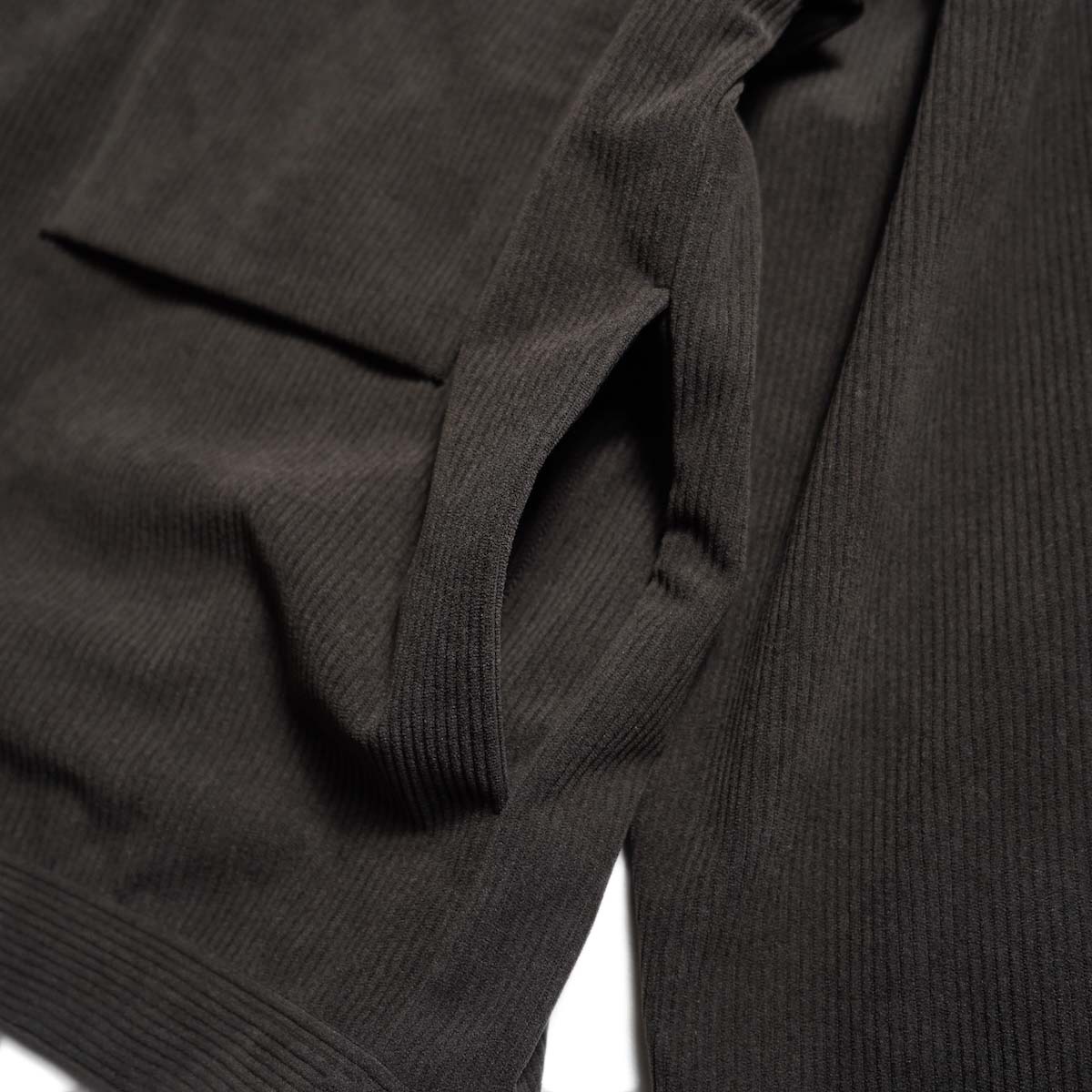 CURLY&Co. / TRICOT CORDUROY BLOUSON (Cacao) シームポケット