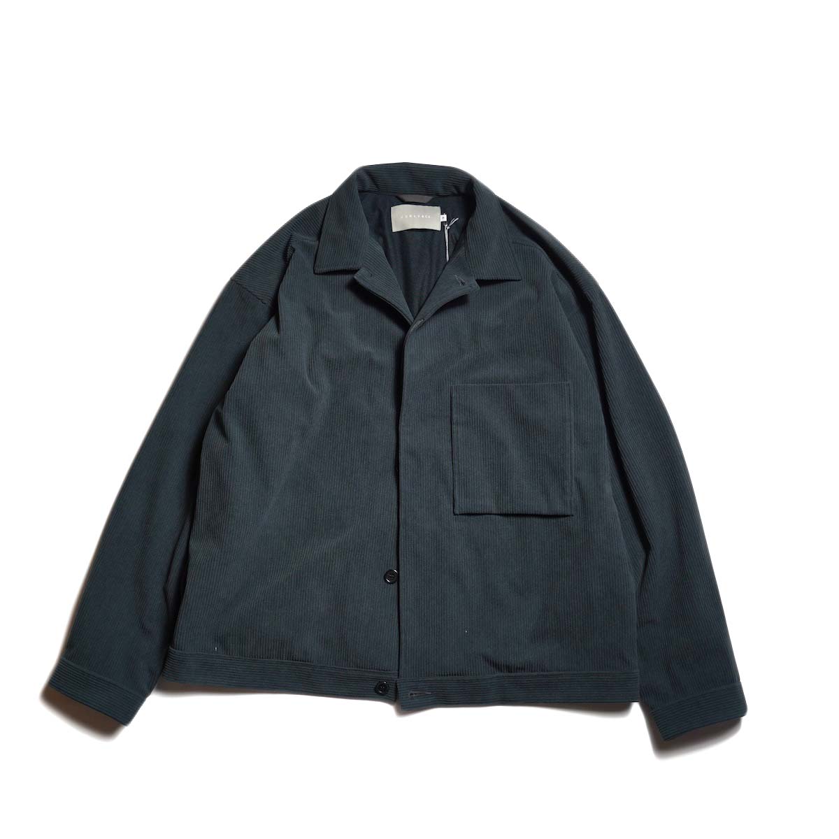 CURLY&amp;Co. / TRICOT CORDUROY BLOUSON (Cadet Blue)