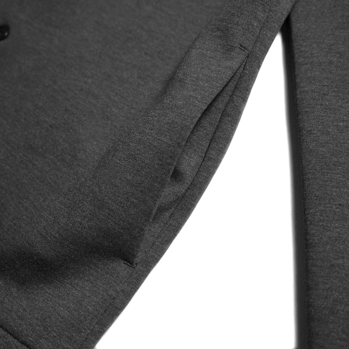 CURLY&Co. / AIR DOUBLE-KNIT JACKET (Charcoal) サイドポケット