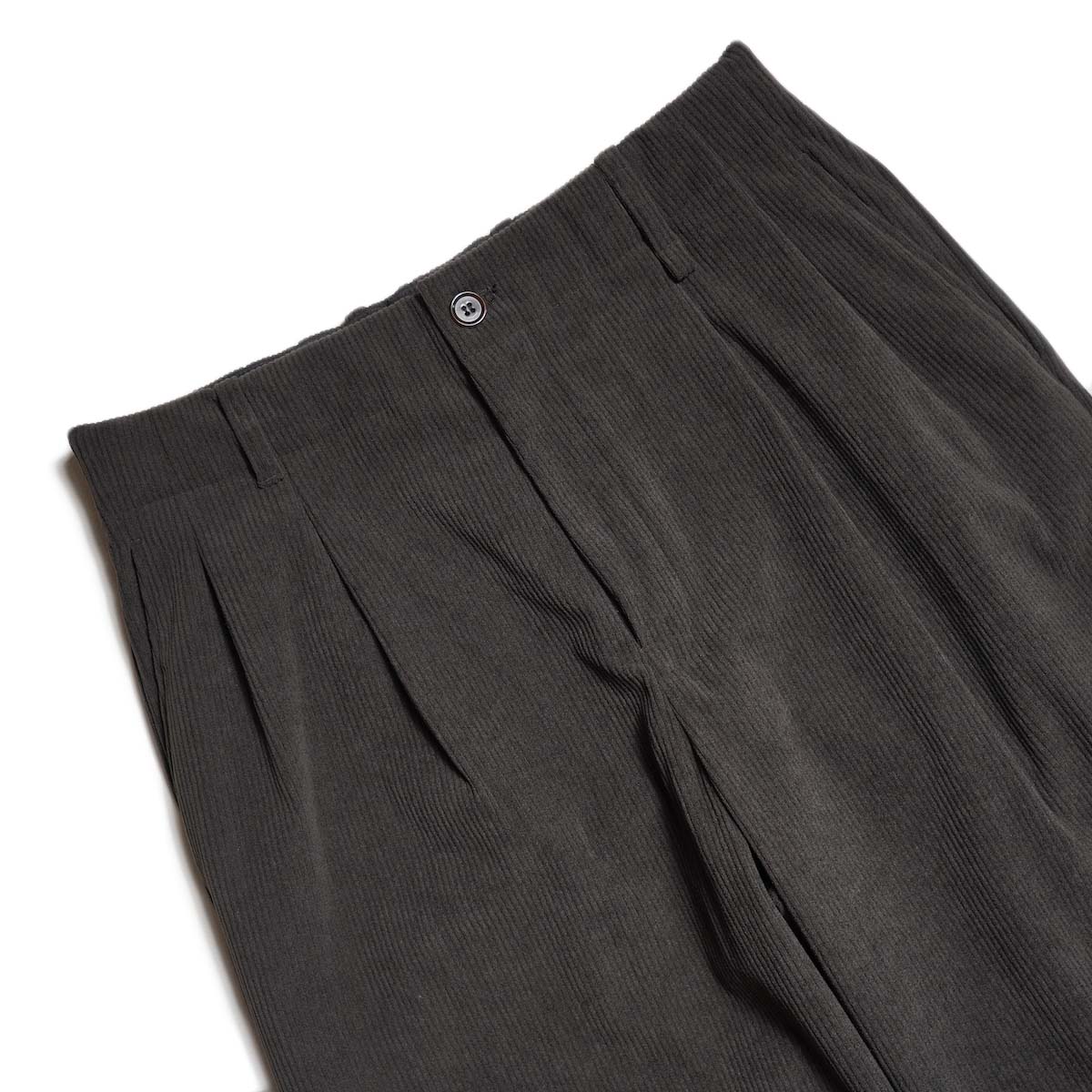 CURLY&Co. / TRICOT CORDUROY PANTS (Cacao) ウエスト