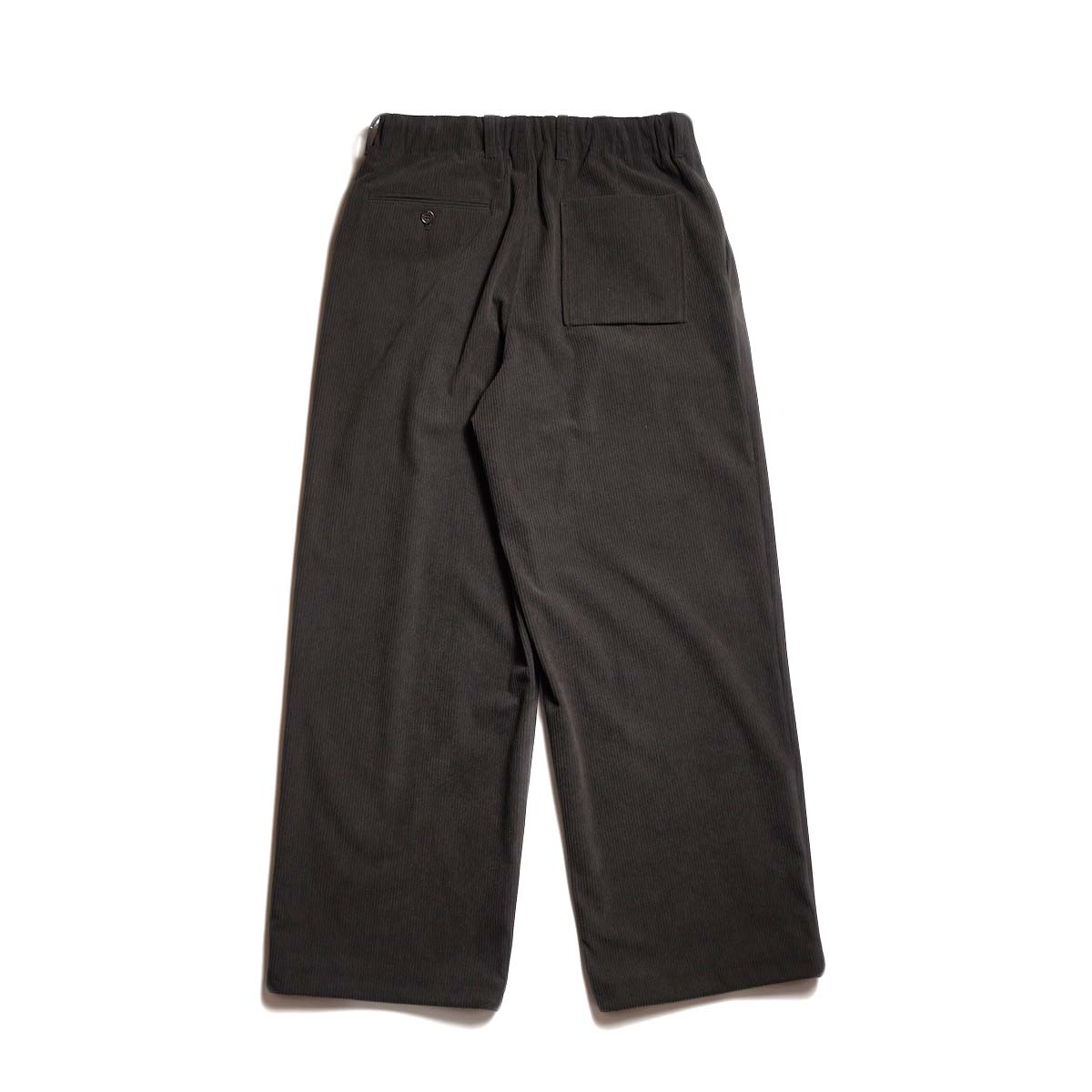 CURLY&Co. / TRICOT CORDUROY PANTS (Cacao) 背面