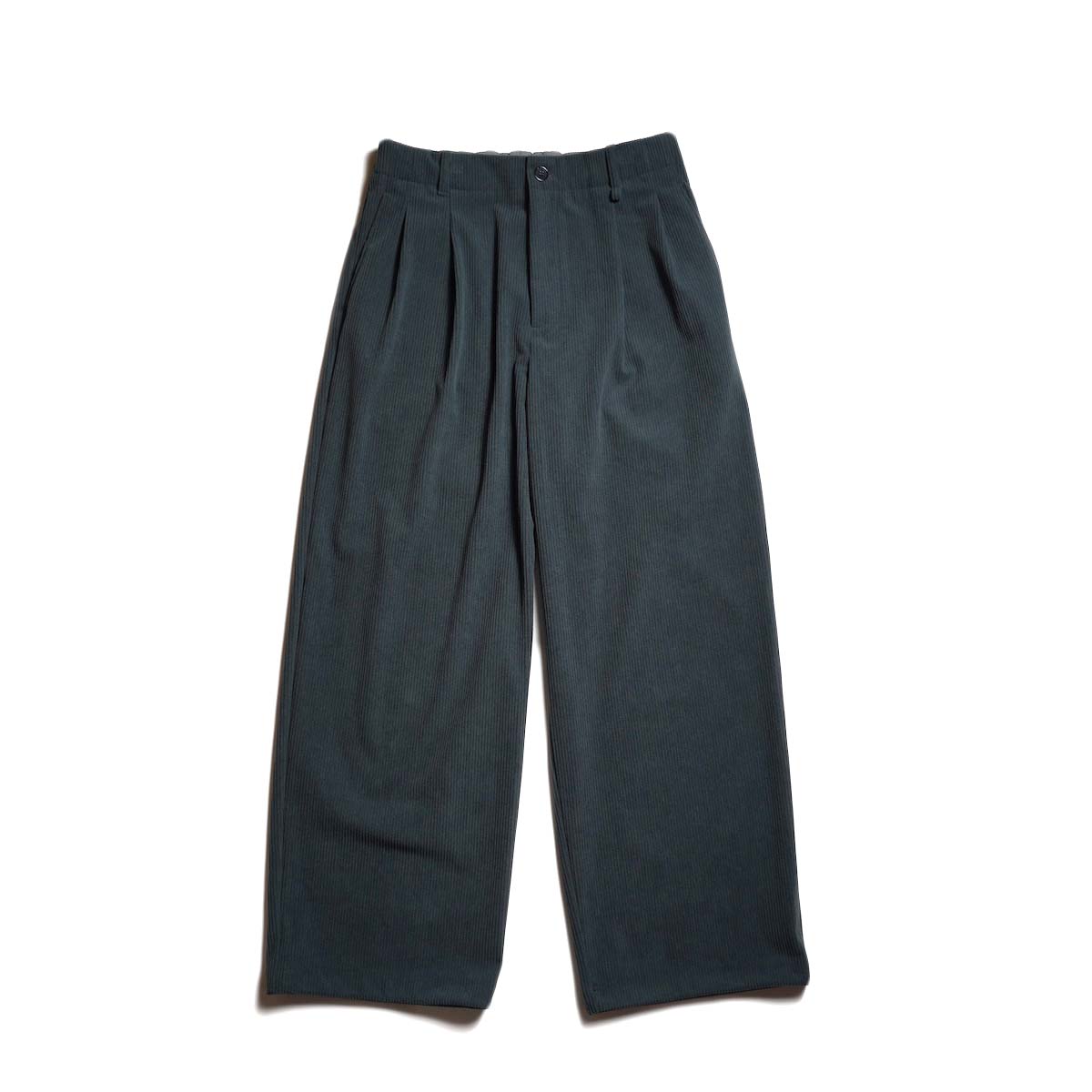 CURLY&amp;Co. / TRICOT CORDUROY PANTS (Cadet Blue)