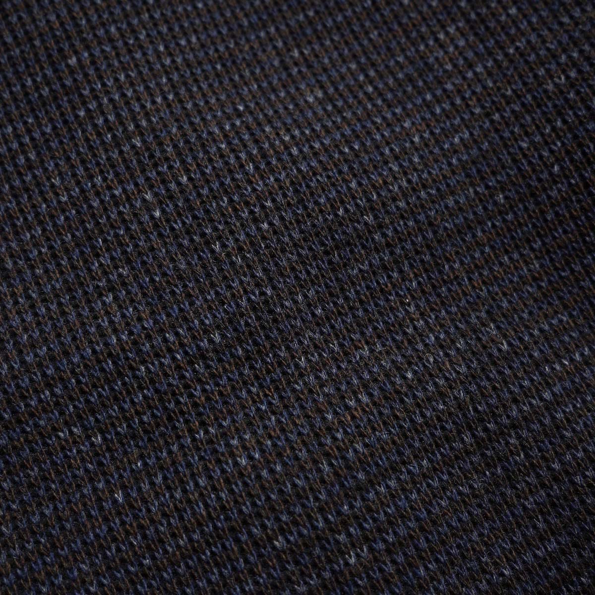 CURLY&Co. / WOOL Q/G KNIT DRIVER'S JACKET (Midnight) 素材感