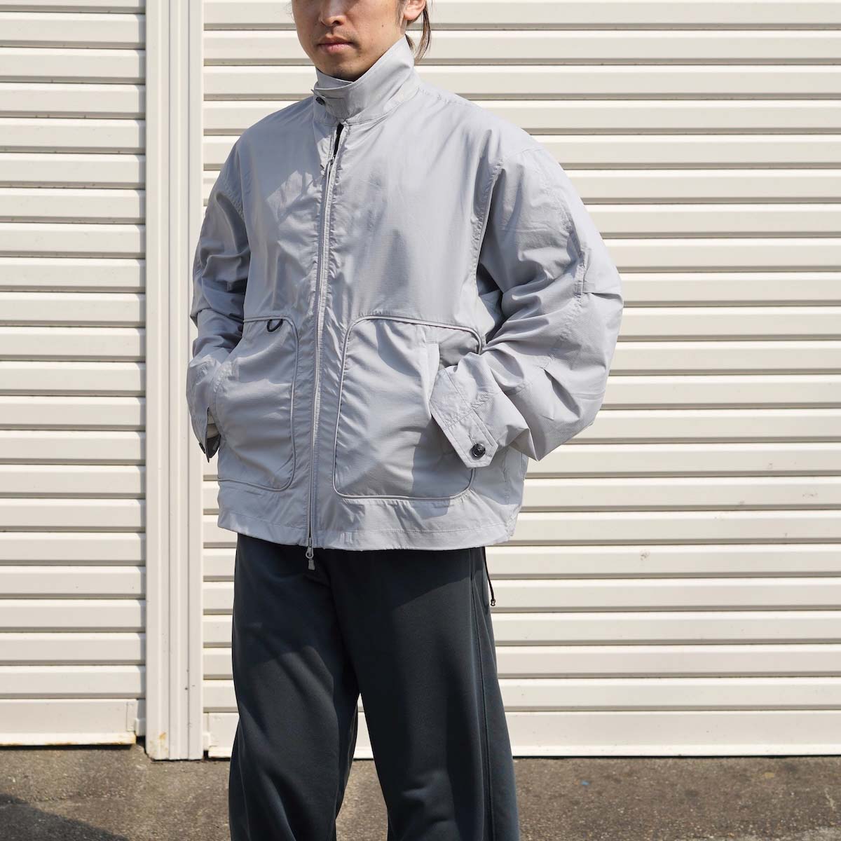 DAIWA PIER39 / TECH PERTEX® TRAVEL SPORTS JACKET (Lt.Grey)