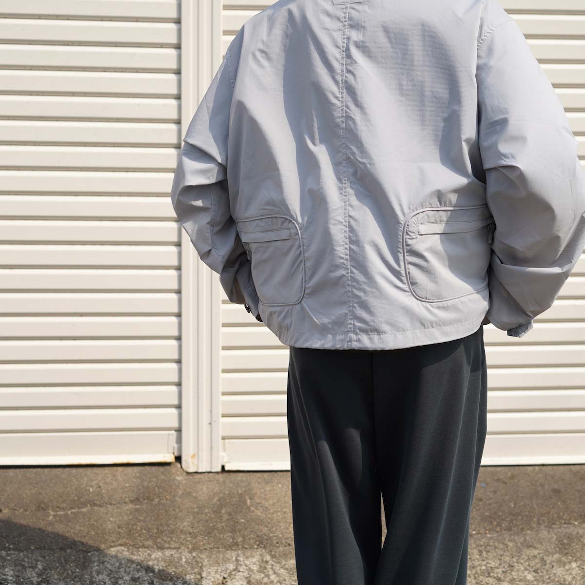 DAIWA PIER39 / TECH PERTEX® TRAVEL SPORTS JACKET (Lt.Grey)