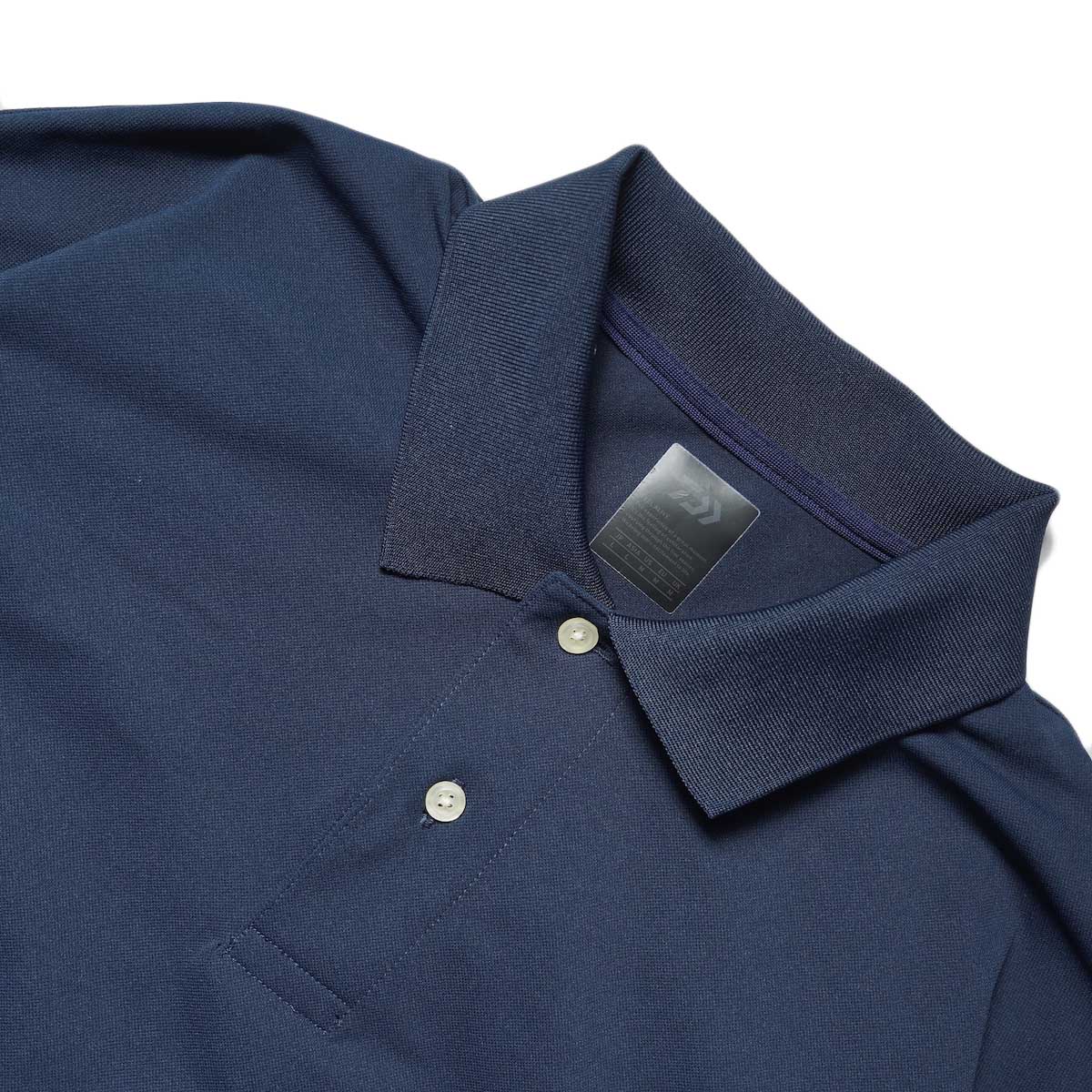 DAIWA PIER39 / TECH POLO SHIRTS L/S (Navy)