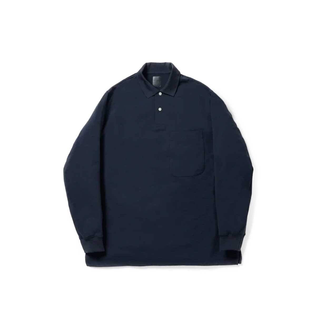 DAIWA PIER39 / TECH POLO SHIRTS L/S (Mid Navy)