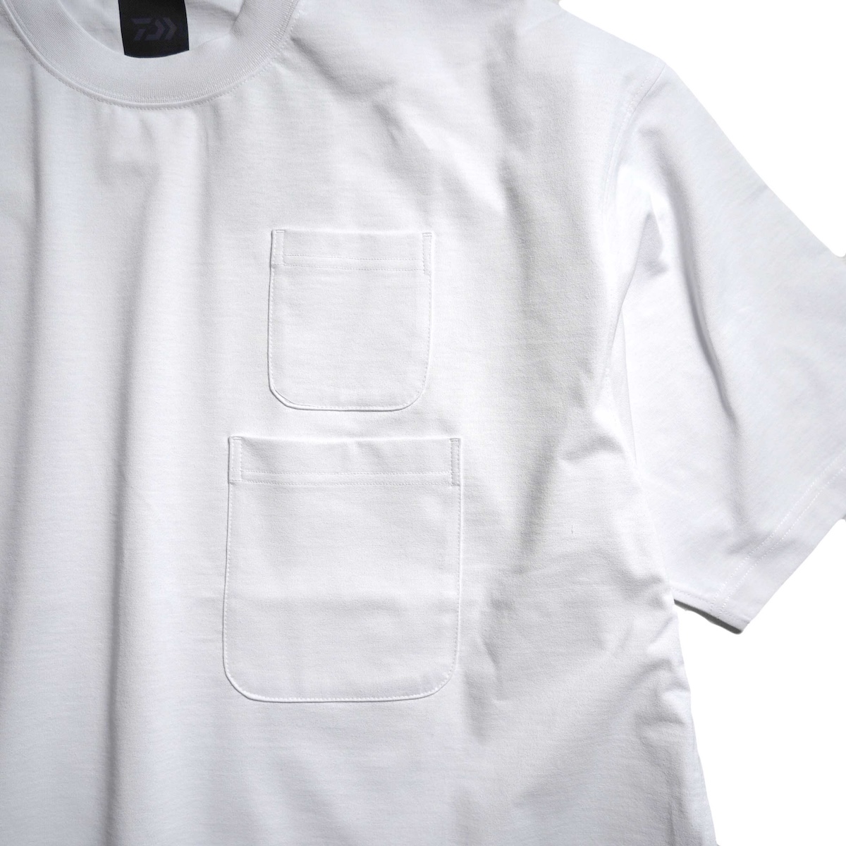 daiwa pier39 TECH POCKET CREW TEE S/S 白 TECH POCKET CREW TEE S/S – COVERCHORD