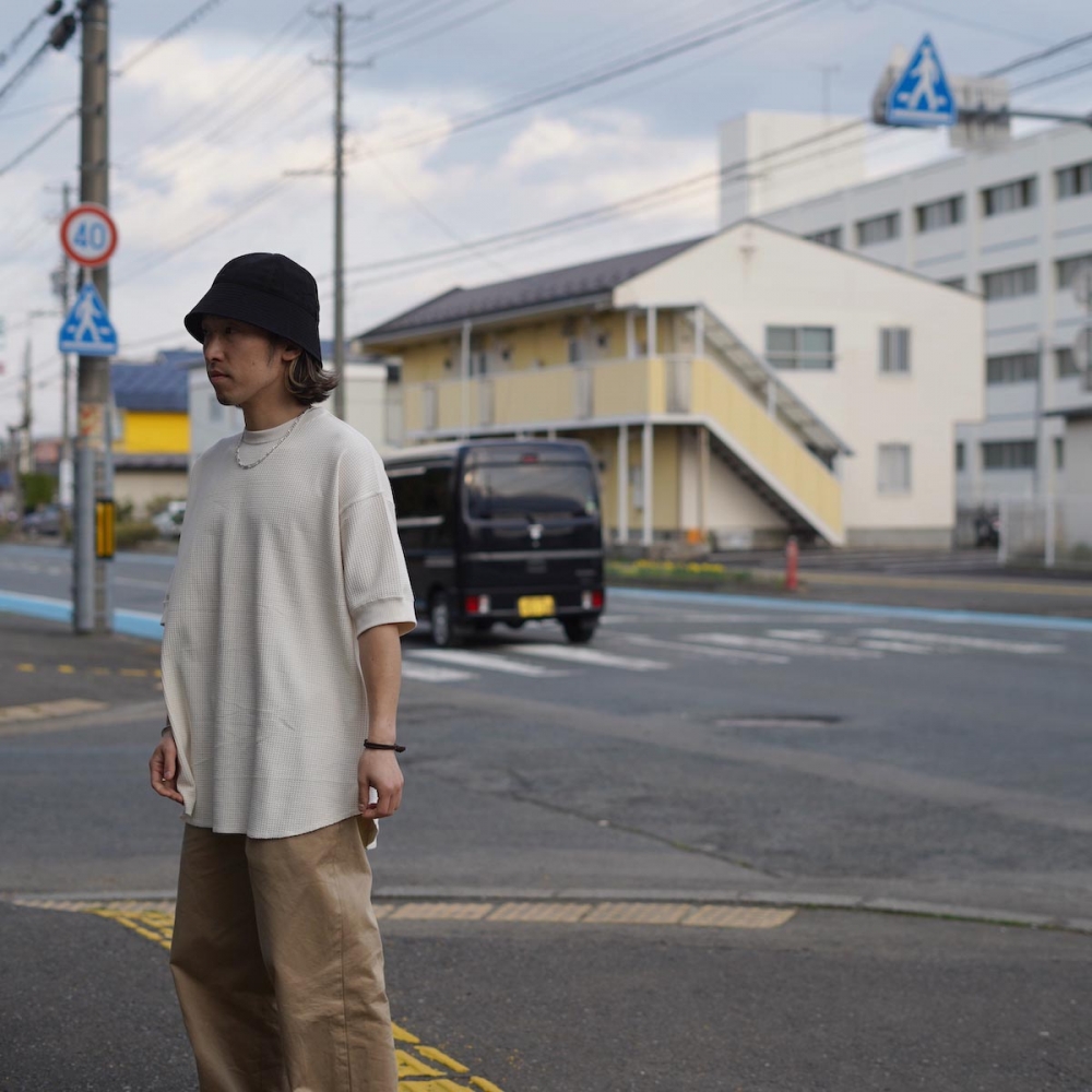 DAIWA PIER39 / TECH THERMAL CREW S/S (Ecru)