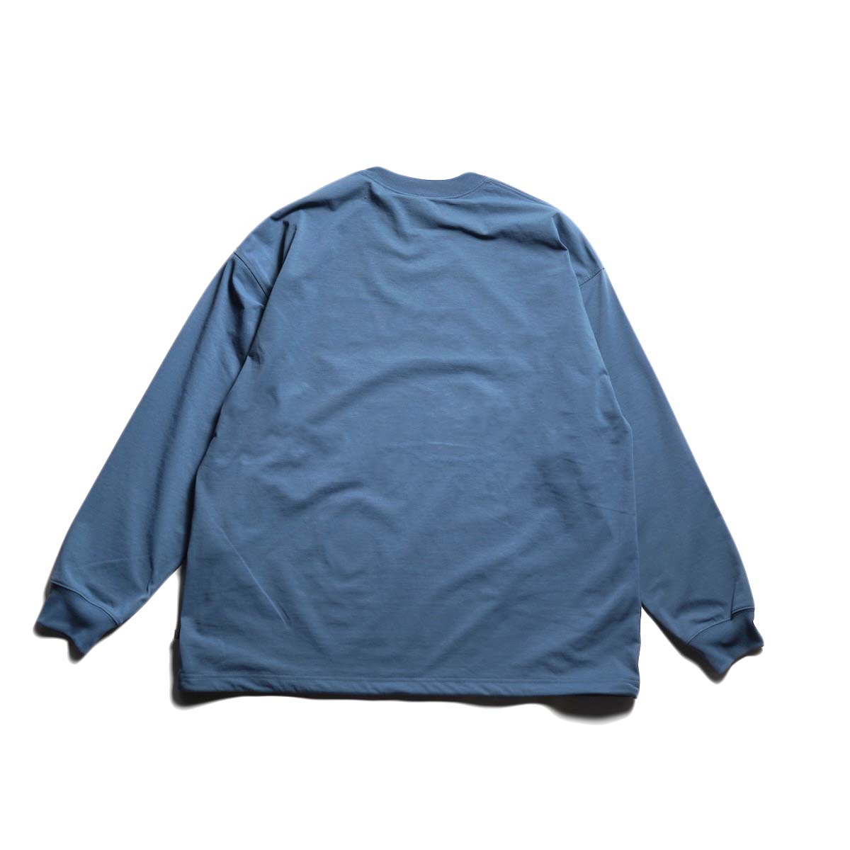 DAIWA PIER39 / TECH DRAWSTRING L/S TEE (SmokeBlue)