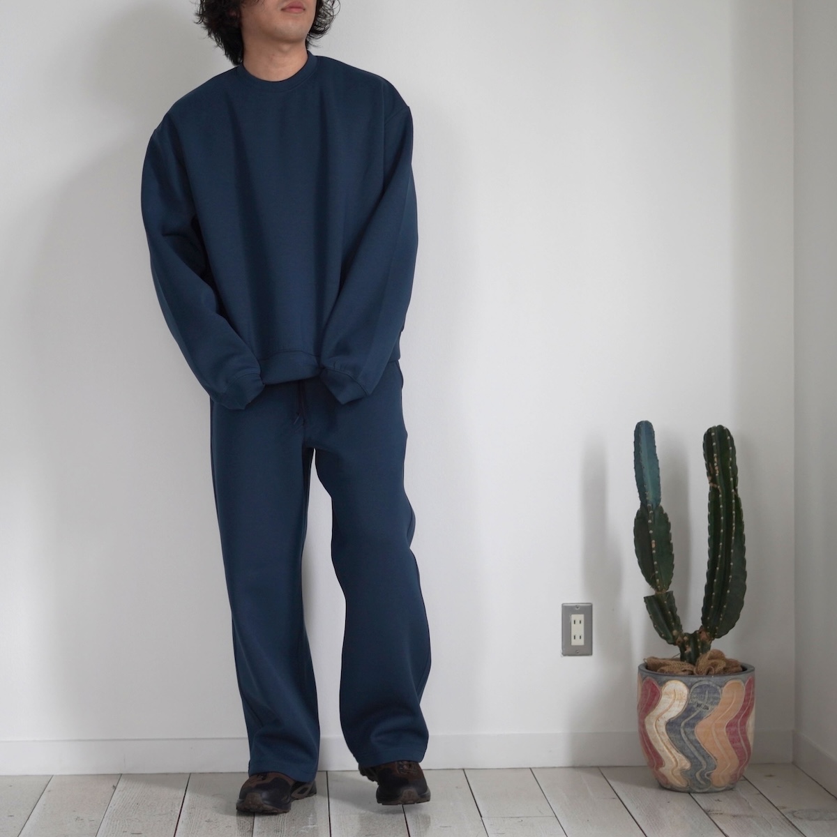 DAIWA PIER39 / TECH SCUBA KNIT CREW (Navy)