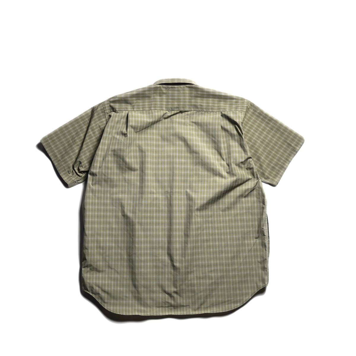 DAIWA PIER39 / TECH FISHING SHIRT S/S SUMMER PLAID (Sage Grey)