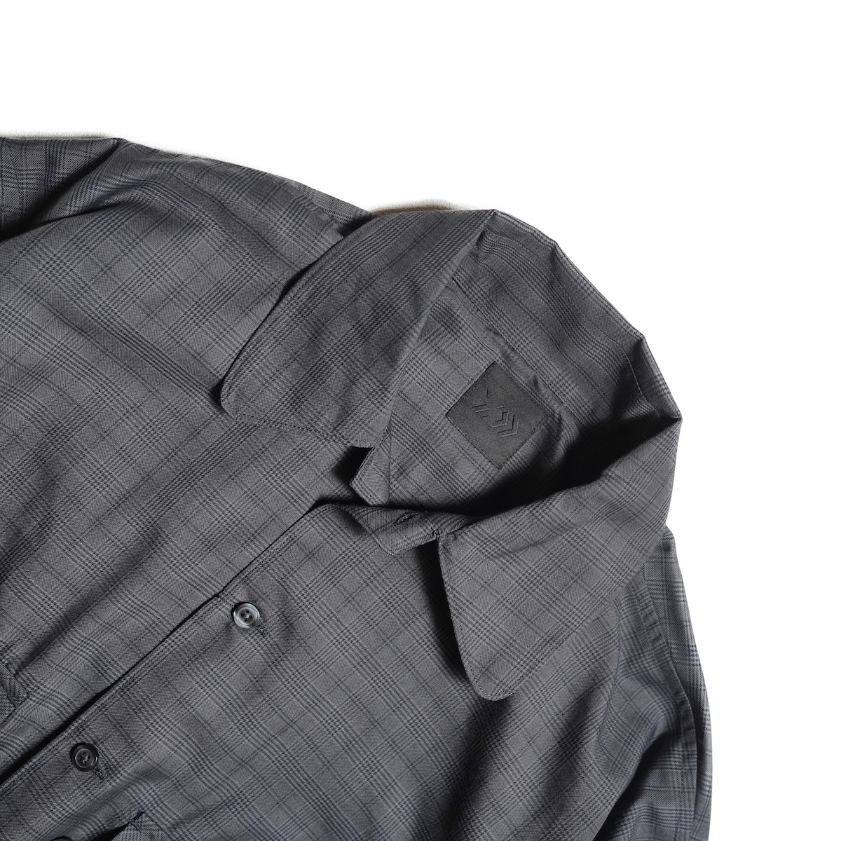 DAIWA PIER39 / TECH SPORTS OPEN COLLAR SHIRT L/S NOVA CHECK