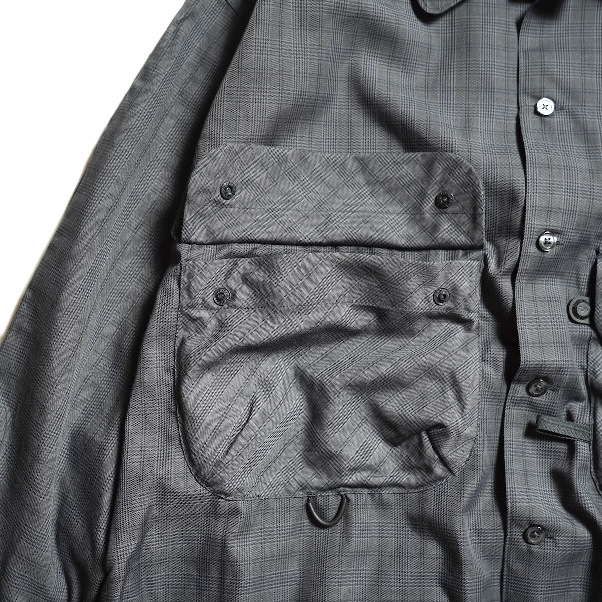 DAIWA PIER39 / TECH SPORTS OPEN COLLAR SHIRT L/S NOVA CHECK