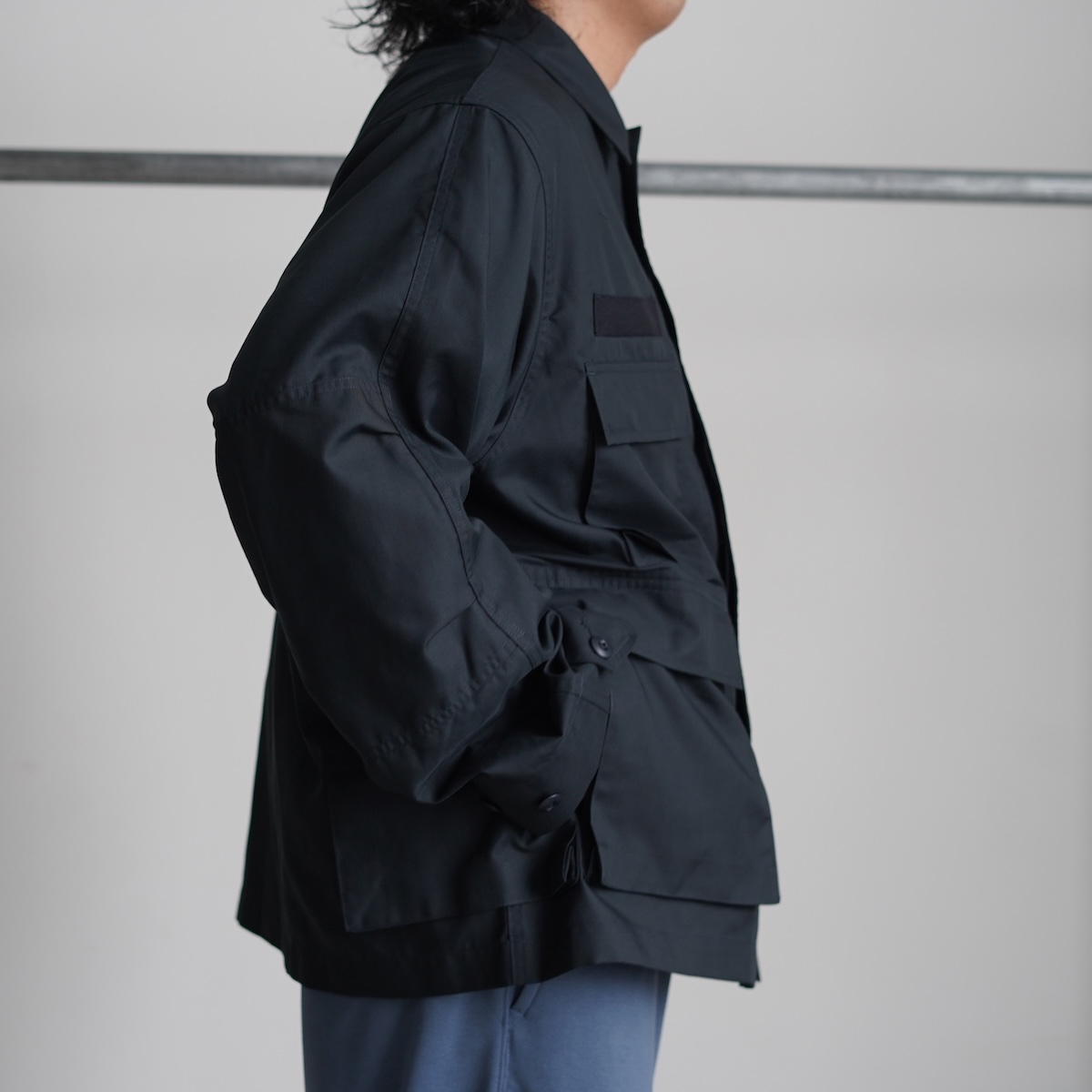 DAIWA PIER39 / TECH MULTI FISHING POCKET MIL BDU SHIRT L/S (Ink Black)