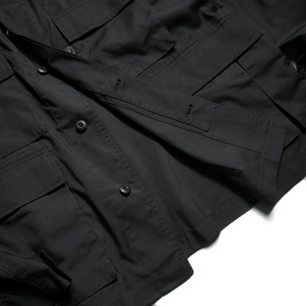 DAIWA PIER39 / TECH MULTI FISHING POCKET MIL BDU SHIRT L/S (Ink Black)