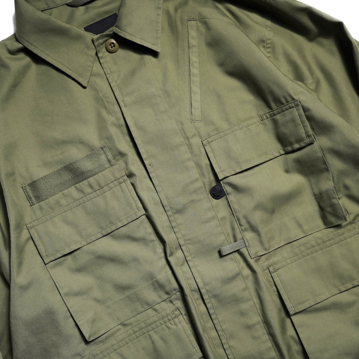 DAIWA PIER39 / TECH MULTI FISHING POCKET MIL BDU SHIRT L/S (Sage Gray)
