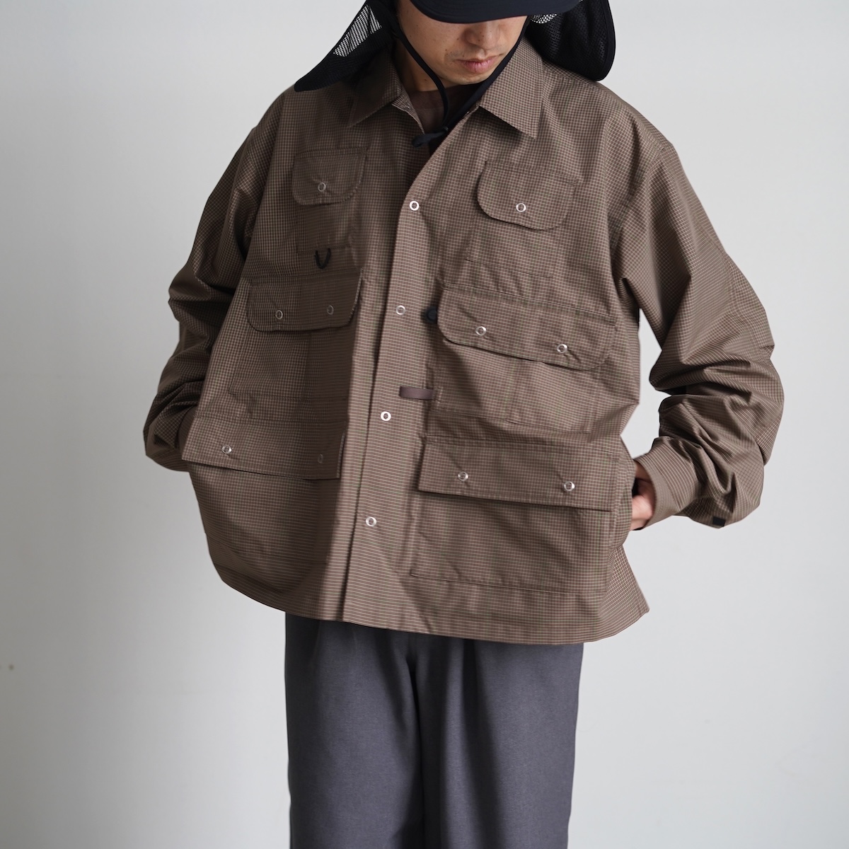 DAIWA PIER39 / TECH MULTI FISHING POCKET SHIRT L/S (Black)