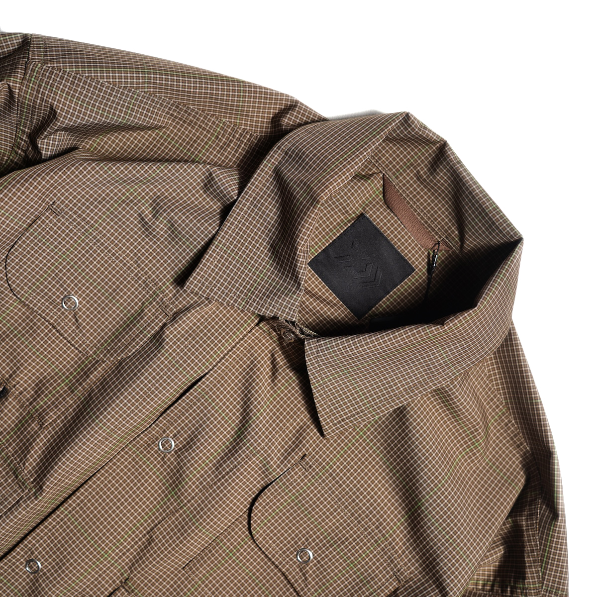 DAIWA PIER39 / TECH MULTI FISHING POCKET SHIRT L/S (Brown Gray)
