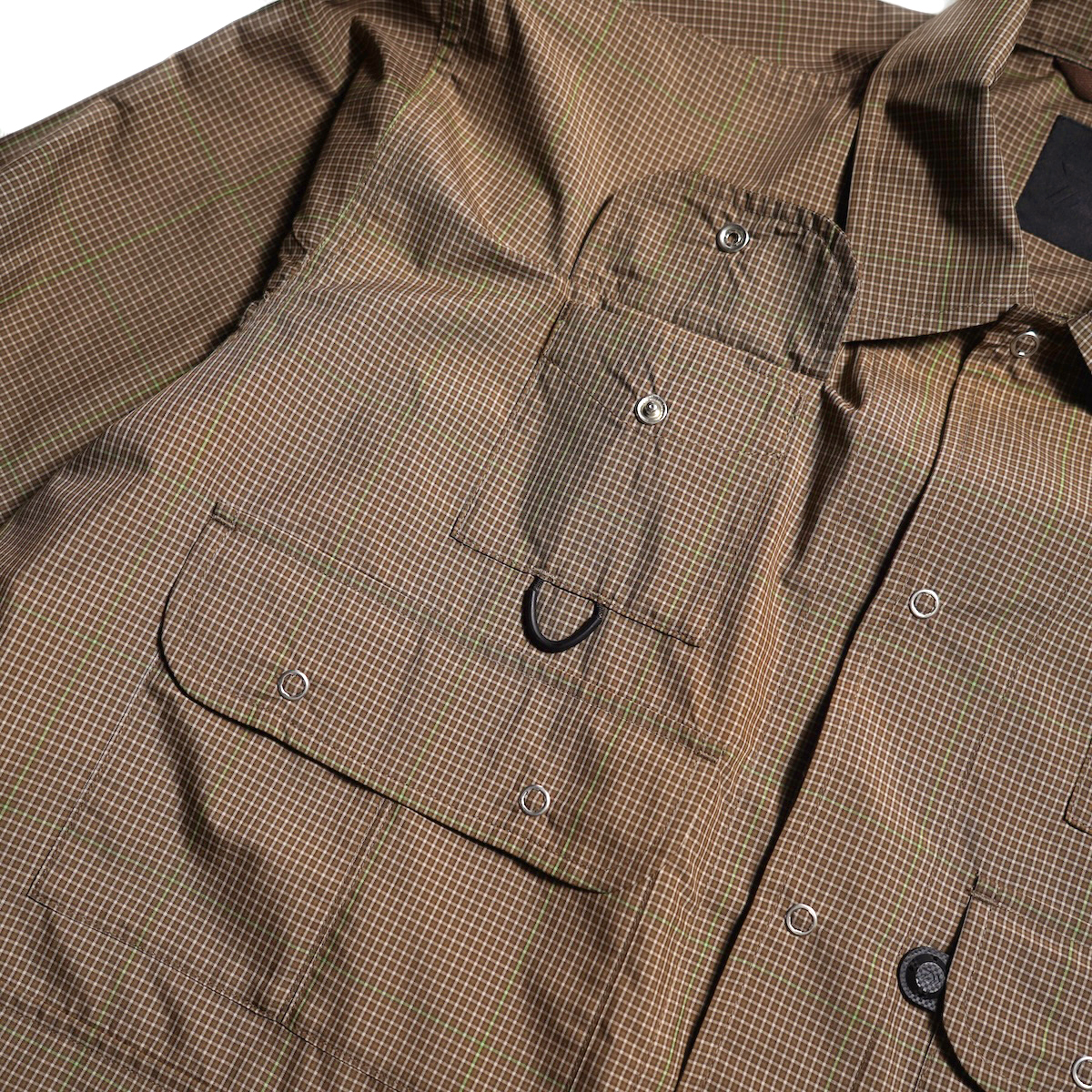 DAIWA PIER39 / TECH MULTI FISHING POCKET SHIRT L/S (Brown Gray)