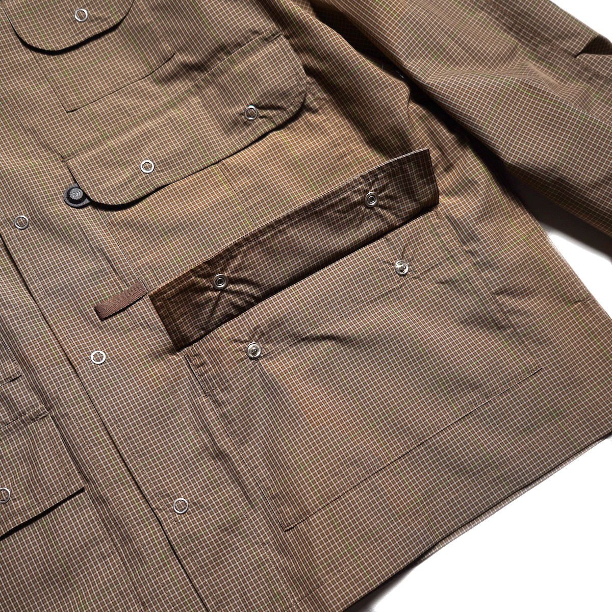DAIWA PIER39 / TECH MULTI FISHING POCKET SHIRT L/S (Brown Gray)