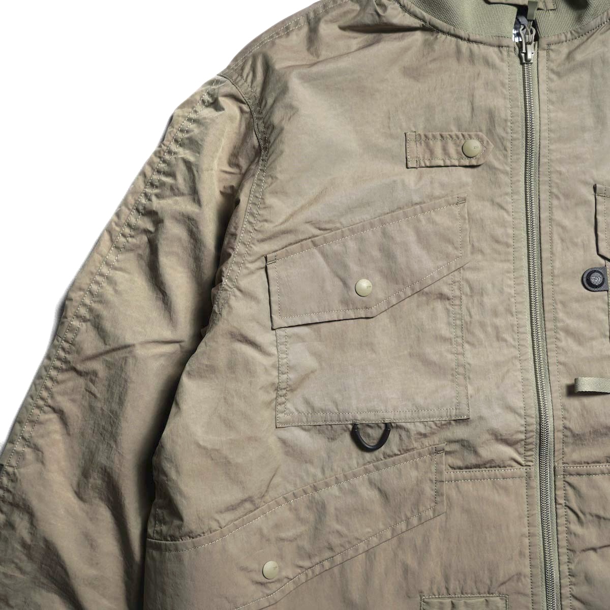 DAIWA PIER39 / W's TECH MIL MECHANICS JACKET (Black)