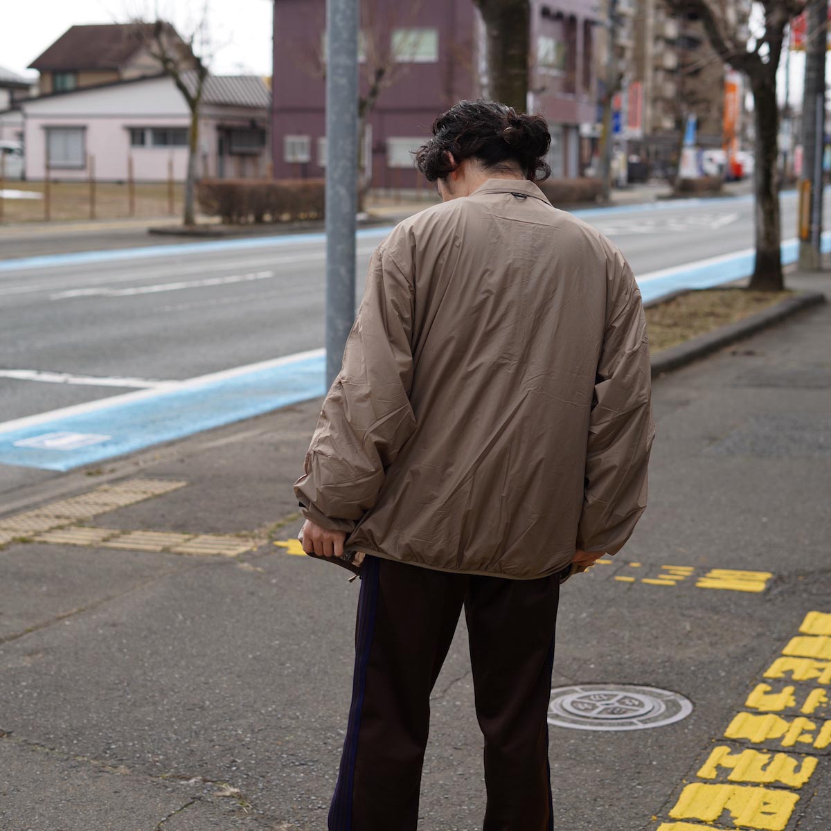 DAIWA PIER39 / TECH REVERSIBLE WIND SHIELD JACKET (Beige)