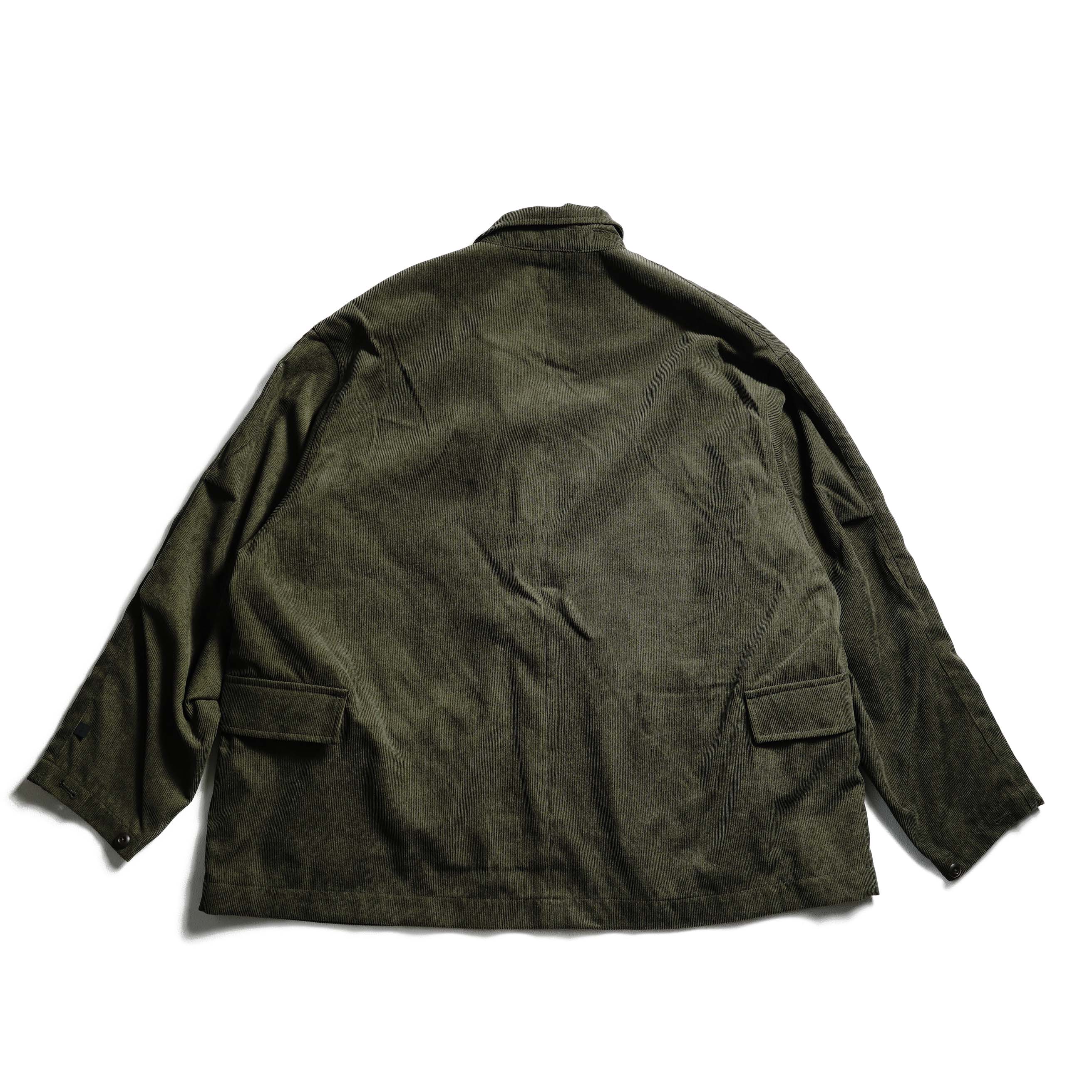DAIWA PIER39 / W's TECH LOOSE 2B JACKET CORDUROY (BrownKhaki)