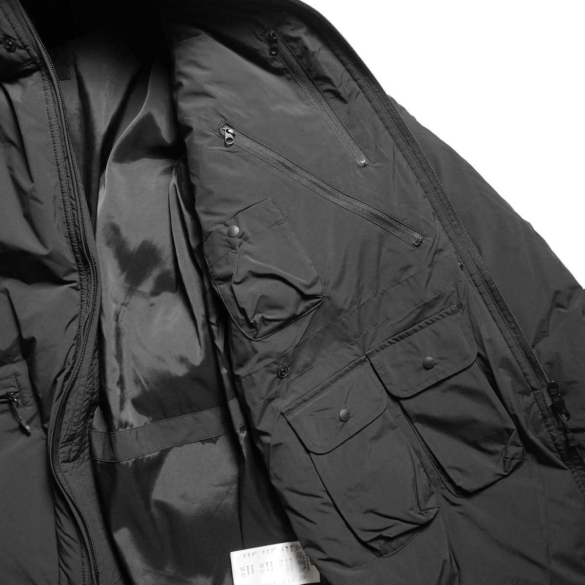 DAIWA PIER39 / W"s TECH 2WAY CADET DOWN PARKA (Black) 内ポケット①