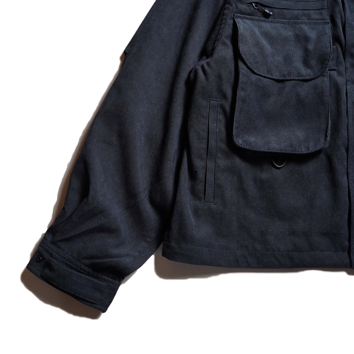 DAIWA PIER39 / TECH WADING JACKET CORDUROY (D.Navy) 袖