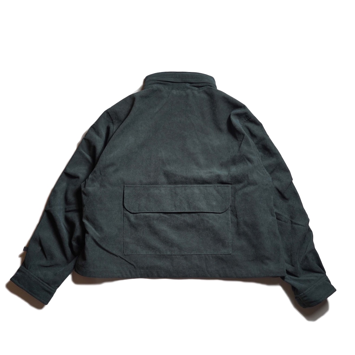 DAIWA PIER39 / W"s TECH WADING JACKET CORDUROY (B.Green) 背面
