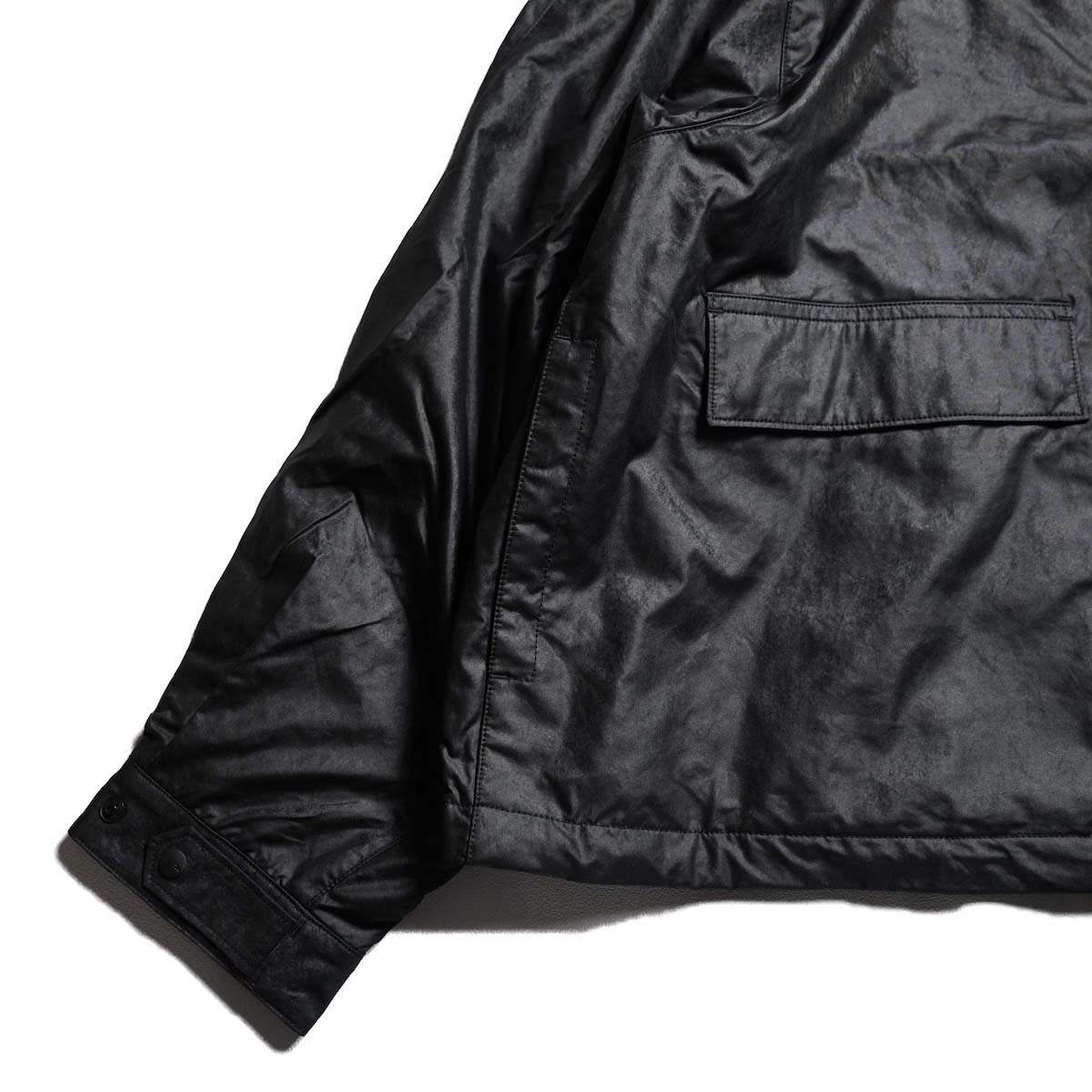 DAIWA PIER39 / TECH BRITISH SHORT HUNTER JACKET (Black) ポケット
