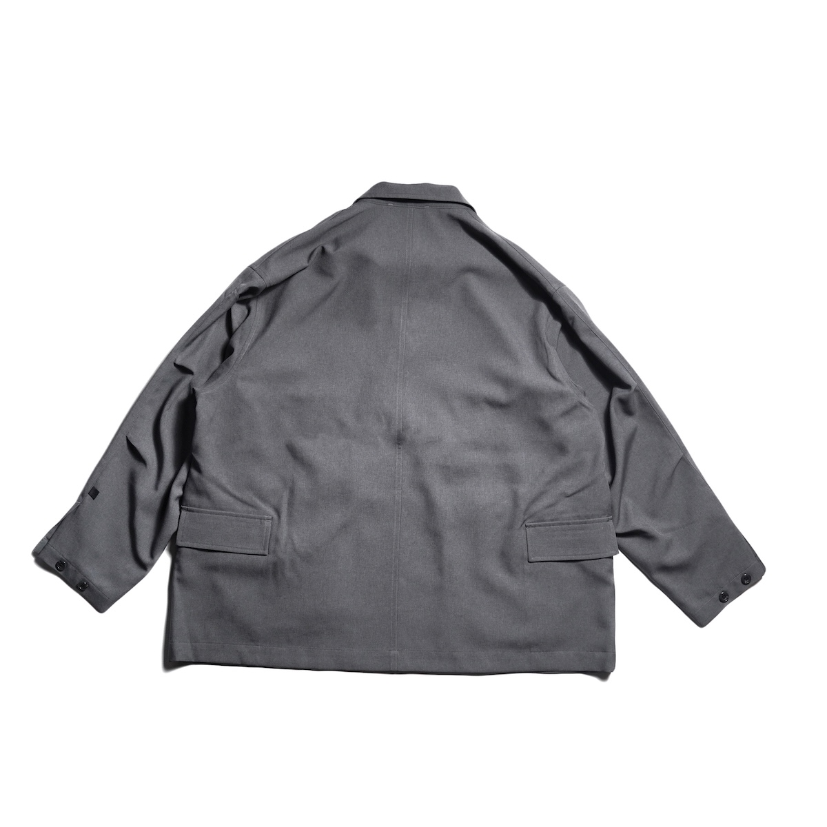 DAIWA PIER39 / TECH DOUBLE-BREASTED JACKET (Charcoal)
