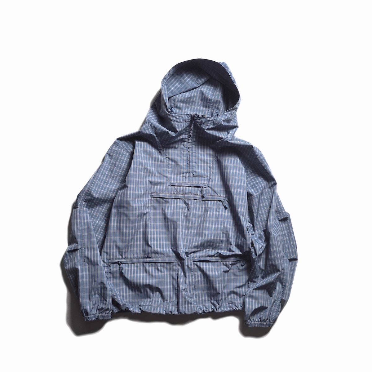 DAIWA PIER39 アノラック Jcrew DAIWA PIER39 / TECH ANORAK JACKET SUMMER PLAID (SmokeBlue)