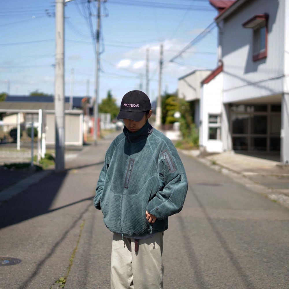 DAIWA PIER39 / TECH MIL FLEECE JACKET (Smoke Green)  165cm/sizeM 着用①
