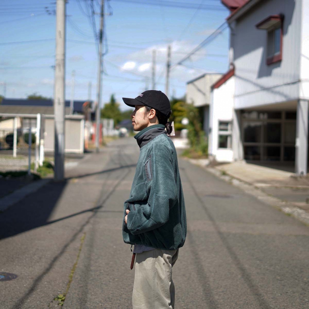 DAIWA PIER39 / TECH MIL FLEECE JACKET (Smoke Green)  165cm/sizeM 着用②